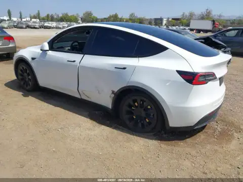 5YJYGDED2MF122660 — 2021 Tesla Model Y, photo 3 from IAAI, Left side