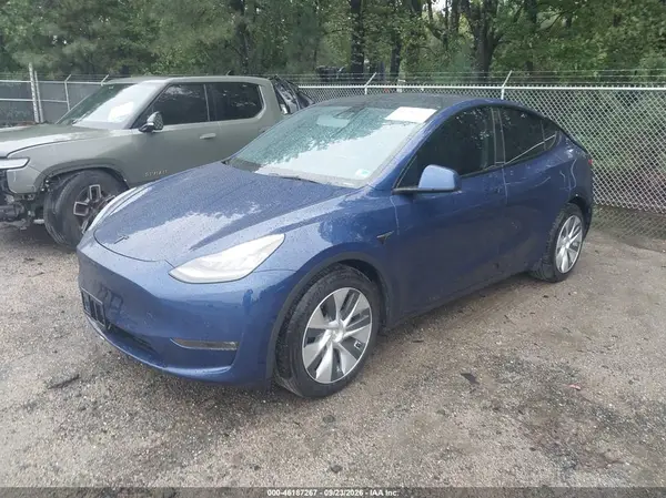 5YJYGDEE2MF199294 — 2021 Tesla Model Y, zdjęcie 2 z IAAI, Tył