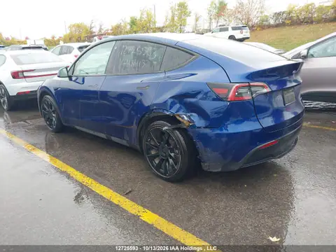 7SAYGDEE0NF484130 — 2022 Tesla Model Y, photo 3 from IAAI 23.10.2026, Left rear