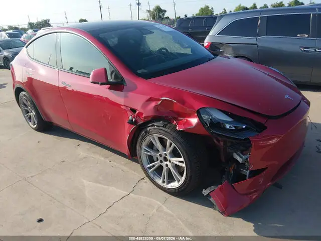 7SAYGDEE0PF706460 — 2023 Tesla Model Y, Передняя часть (Front End), фото до ремонта