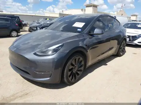 7SAYGDEF5PF661542 — 2023 Tesla Model Y, фото 2 з IAAI, Задня частина