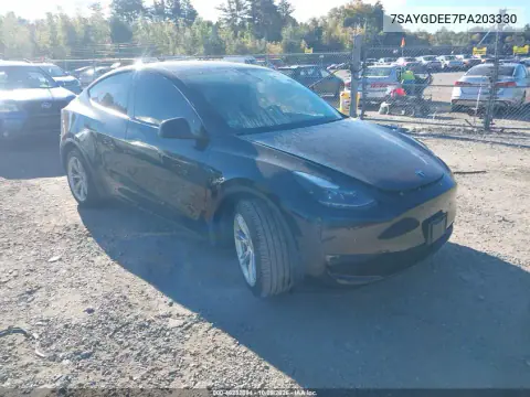 2023 Tesla Model Y Awd/Long Range Dual Motor All-Wheel Drive VIN 7SAYGDEE7PA203330 фото 1