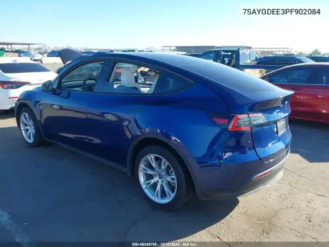 7SAYGDEE3PF902084 — 2023 Tesla Model Y, foto 3 de IAAI, Lado derecho
