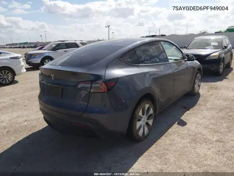 7SAYGDED6PF949004 — 2023 Tesla Model Y, фото 4 с аукциона IAAI, Передняя часть слева