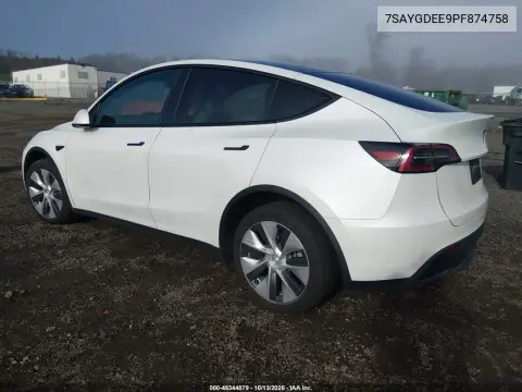 2023 Tesla Model Y Awd/Long Range Dual Motor All-Wheel Drive VIN 7SAYGDEE9PF874758 фото 3