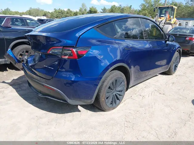 7SAYGDEE5RF067219 — 2024 Tesla Model Y, фото 4 з IAAI 14.10.2026, Задня частина