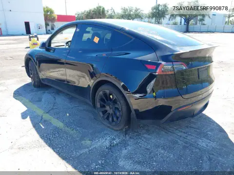 7SAYGAEE5RF990878 — 2024 Tesla Model Y, фото 3 с аукциона IAAI, Биологическая или химическая опасность