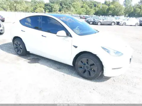 7SAYGAEE9SF235089 — 2025 Tesla Model Y, ЗАДНЯЯ ЧАСТЬ (Rear), фото до ремонта