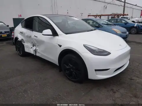 7SAYGDEE2SF251216 — 2025 Tesla Model Y, правый бок (Right Side), фото до ремонта