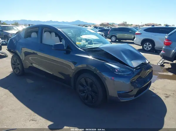 7SAYGDEE2SF240880 Tesla Model Y 2025 — Rear end damage, before-repair photo