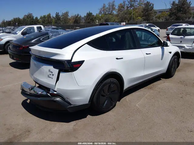 7SAYGDED5TF547324 — 2026 Tesla Model Y, zdjęcie 4 z IAAI 19.10.2026, Tył