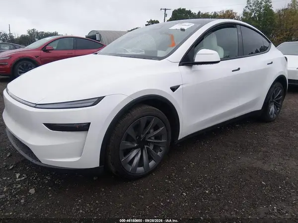 7SAYGDEE7TA634342 — 2026 Tesla Model Y, photo 2 from IAAI, Flood