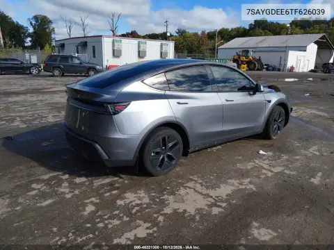 7SAYGDEE6TF626039 — 2026 Tesla Model Y, zdjęcie 4 z IAAI, Przód