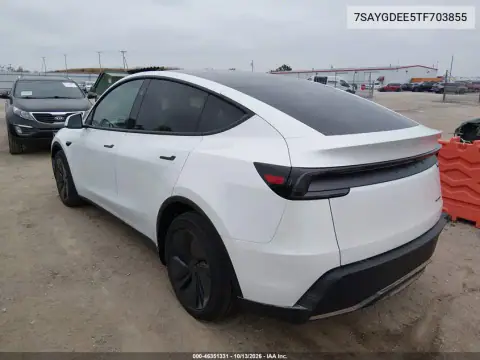 7SAYGDEE5TF703855 — 2026 Tesla Model Y, фото 3 с аукциона IAAI, Подтопление