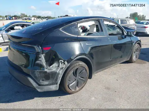 7SAYGDEE1TA471204 — 2026 Tesla Model Y, foto 4 de IAAI, Riesgo biológico / químico