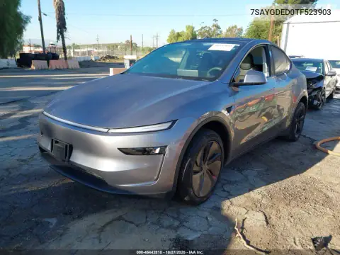 7SAYGDED0TF523903 — 2026 Tesla Model Y, фото 2 з IAAI, Не вказано