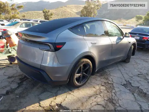 7SAYGDED0TF523903 — 2026 Tesla Model Y, фото 4 з IAAI, Не вказано