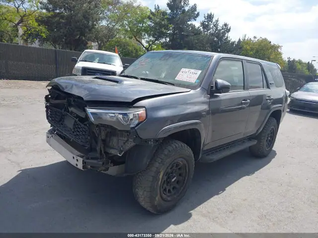 JTELU5JR4M5861648 — 2021 Toyota 4RUNNER Trd Pro, zdjęcie 2 z IAAI 28.09.2026, Przód