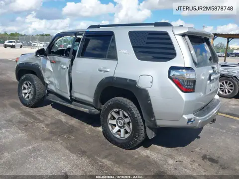 2021 Toyota 4Runner Trd Off Road Premium VIN JTERU5JR2M5878748 фото 4