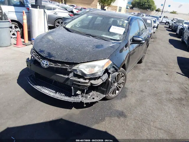5YFBURHE2FP300655 — 2015 Toyota Corolla S Plus, photo 2 from IAAI 16.10.2026, Right front