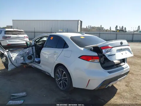 2020 Toyota COROLLA SE VIN 5YFS4RCE2LP029535 фото 3