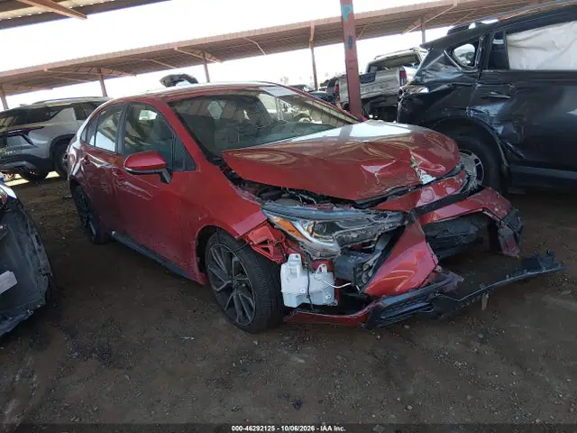 5YFS4RCE1LP022785 — 2020 Toyota Corolla SE, Передняя i задняя части (Front & Rear), zdjęć przed naprawą
