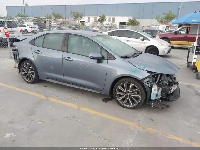 5YFS4MCE2MP067741 — 2021 Toyota Corolla SE, Задня частина (Rear), фото до ремонту