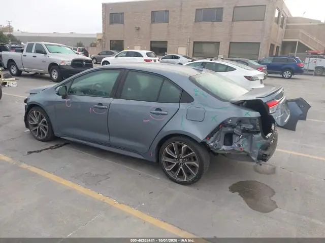 5YFS4MCE2MP067741 — 2021 Toyota Corolla SE, фото 3 з IAAI 19.10.2026, Задня частина