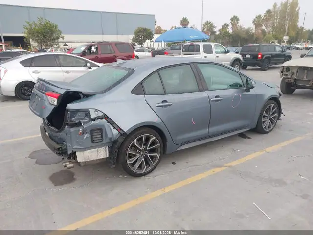 5YFS4MCE2MP067741 — 2021 Toyota Corolla SE, фото 4 з IAAI 19.10.2026, Задня частина