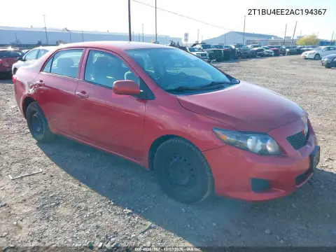 2010 Toyota Corolla Le VIN 2T1BU4EE2AC194367 фото 2