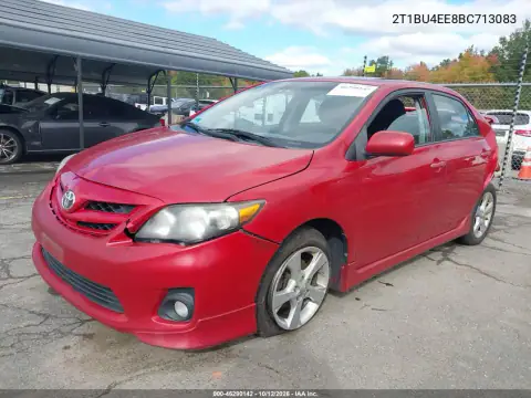 2T1BU4EE8BC713083 — 2011 Toyota Corolla, photo 2 from IAAI, Rear end