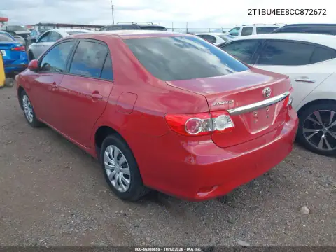 2T1BU4EE8CC872672 — 2012 Toyota Corolla, фото 4 с аукциона IAAI 20.10.2026, Естественный износ