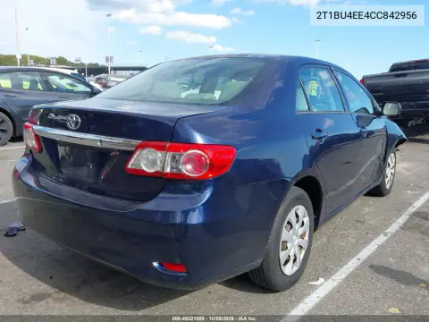 2012 Toyota Corolla L VIN 2T1BU4EE4CC842956 фото 5