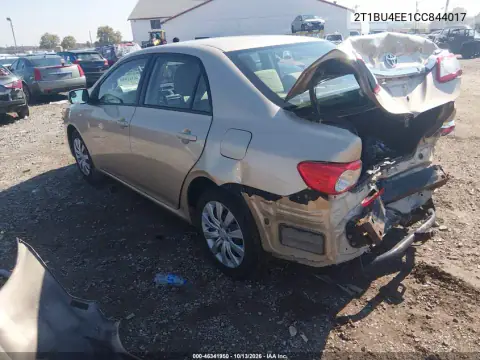 2T1BU4EE1CC844017 — 2012 Toyota Corolla, фото 4 с аукциона IAAI, Задняя часть