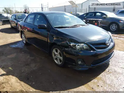 2T1BU4EE4CC889405 — 2012 Toyota Corolla, Передняя часть справа, фото до ремонта
