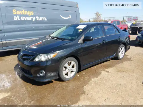 2T1BU4EE4CC889405 — 2012 Toyota Corolla, фото 3 с аукциона IAAI, Передняя часть справа