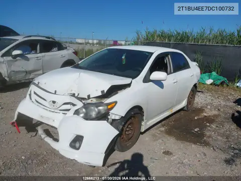 2013 Toyota Corolla S/Le VIN 2T1BU4EE7DC100732 фото 2