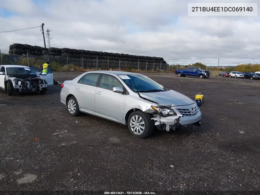 2T1BU4EE1DC069140 — 2013 Toyota Corolla, photo 2 from IAAI, Front end