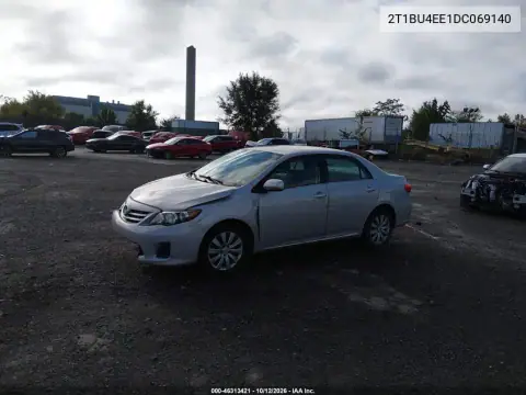 2T1BU4EE1DC069140 — 2013 Toyota Corolla, photo 3 from IAAI, Front end