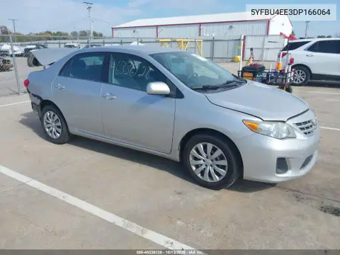 5YFBU4EE3DP166064 — 2013 Toyota Corolla, photo 2 from IAAI, Rear end