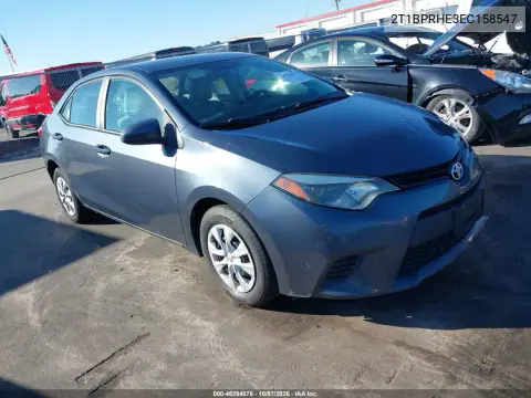 2014 Toyota Corolla Le Eco VIN 2T1BPRHE3EC158547 фото 2