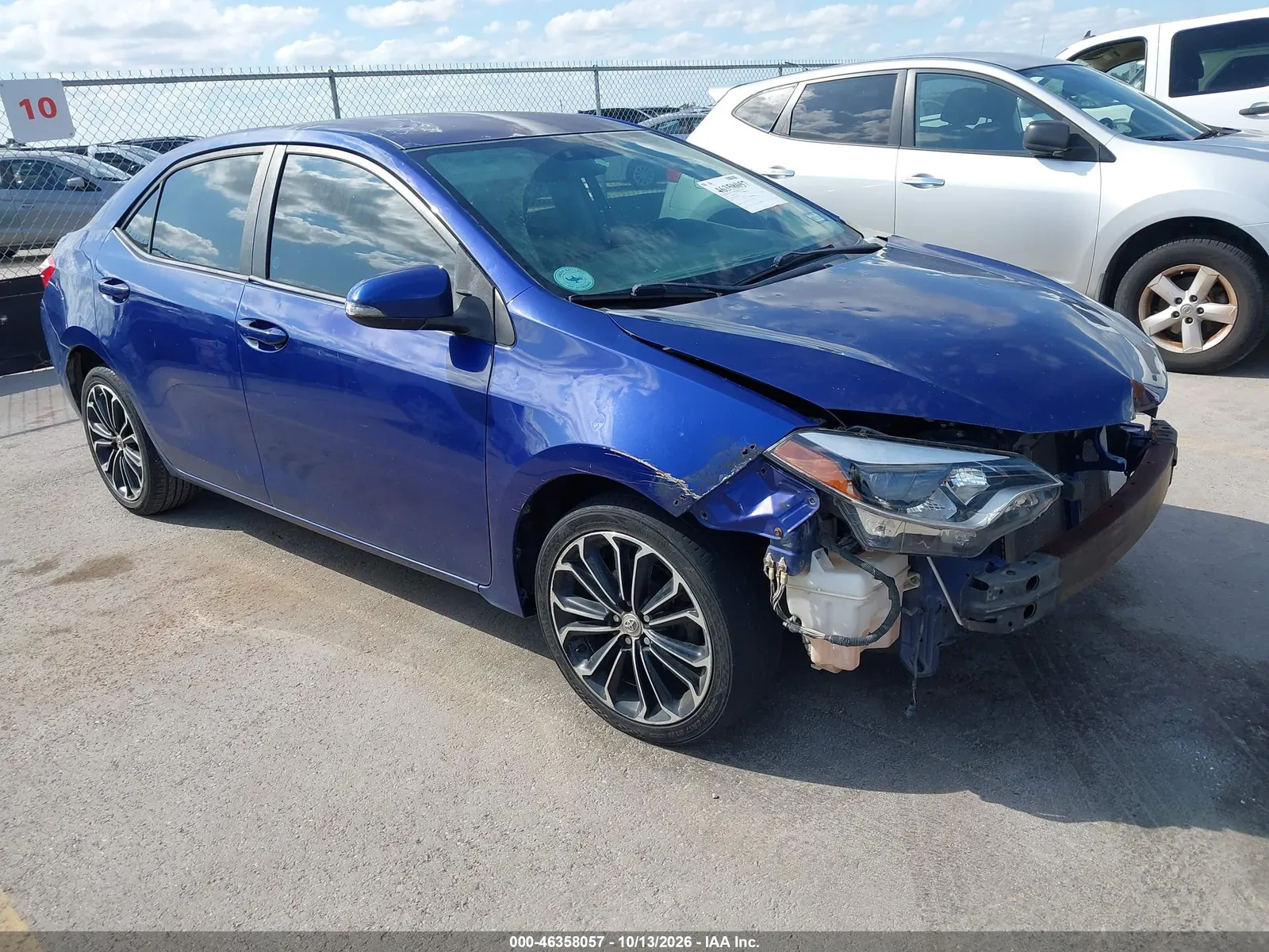 2014 Toyota Corolla S Plus VIN 2T1BURHE3EC030656 фото 2