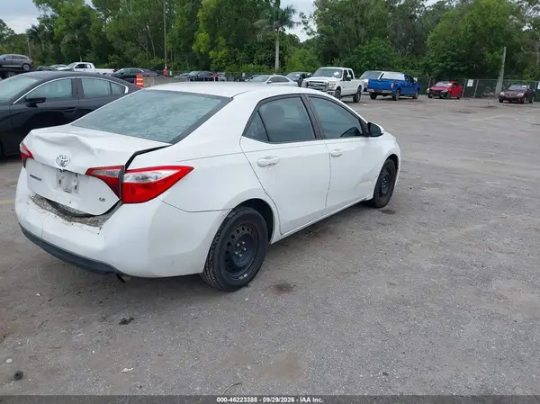 2016 TOYOTA COROLLA VIN 2T1BURHE4GC558189 фото 4