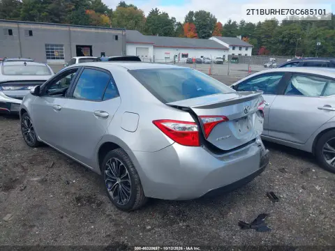 2016 Toyota Corolla S Plus VIN 2T1BURHE7GC685101 фото 4