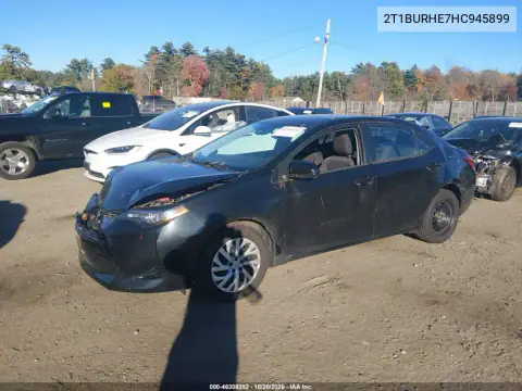 2T1BURHE7HC945899 — 2017 Toyota Corolla, foto 3 de IAAI, Parte delantera