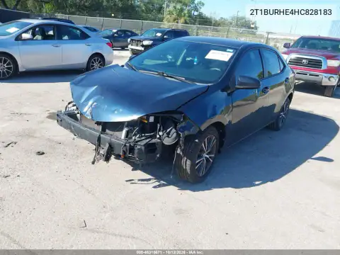 2T1BURHE4HC828183 — 2017 Toyota Corolla, photo 3 from IAAI 21.10.2026, Front end