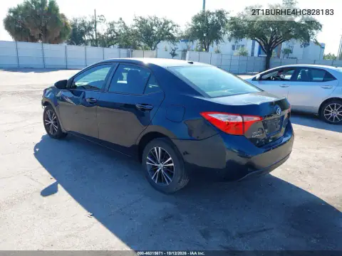 2T1BURHE4HC828183 — 2017 Toyota Corolla, photo 4 from IAAI 21.10.2026, Front end