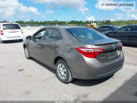 2T1BPRHE1JC970360 — 2018 Toyota Corolla, photo 4 from IAAI 21.10.2026, Normal wear