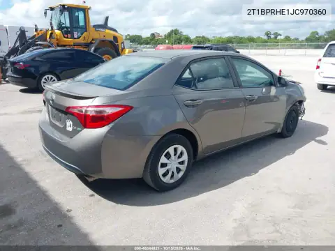 2T1BPRHE1JC970360 — 2018 Toyota Corolla, photo 5 from IAAI 21.10.2026, Normal wear