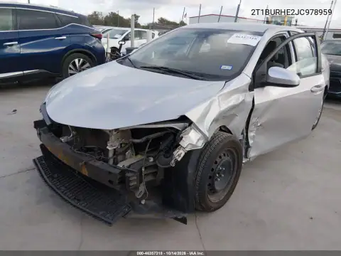 2T1BURHE2JC978959 — 2018 Toyota Corolla, zdjęcie 3 z IAAI, Przód